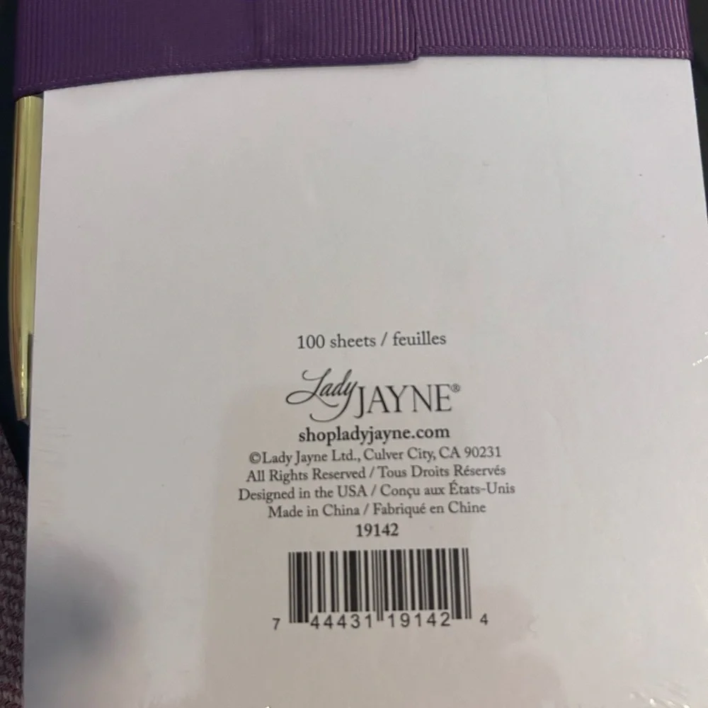 NWT Lady Jayne Magnetic List Pad & Pen Set